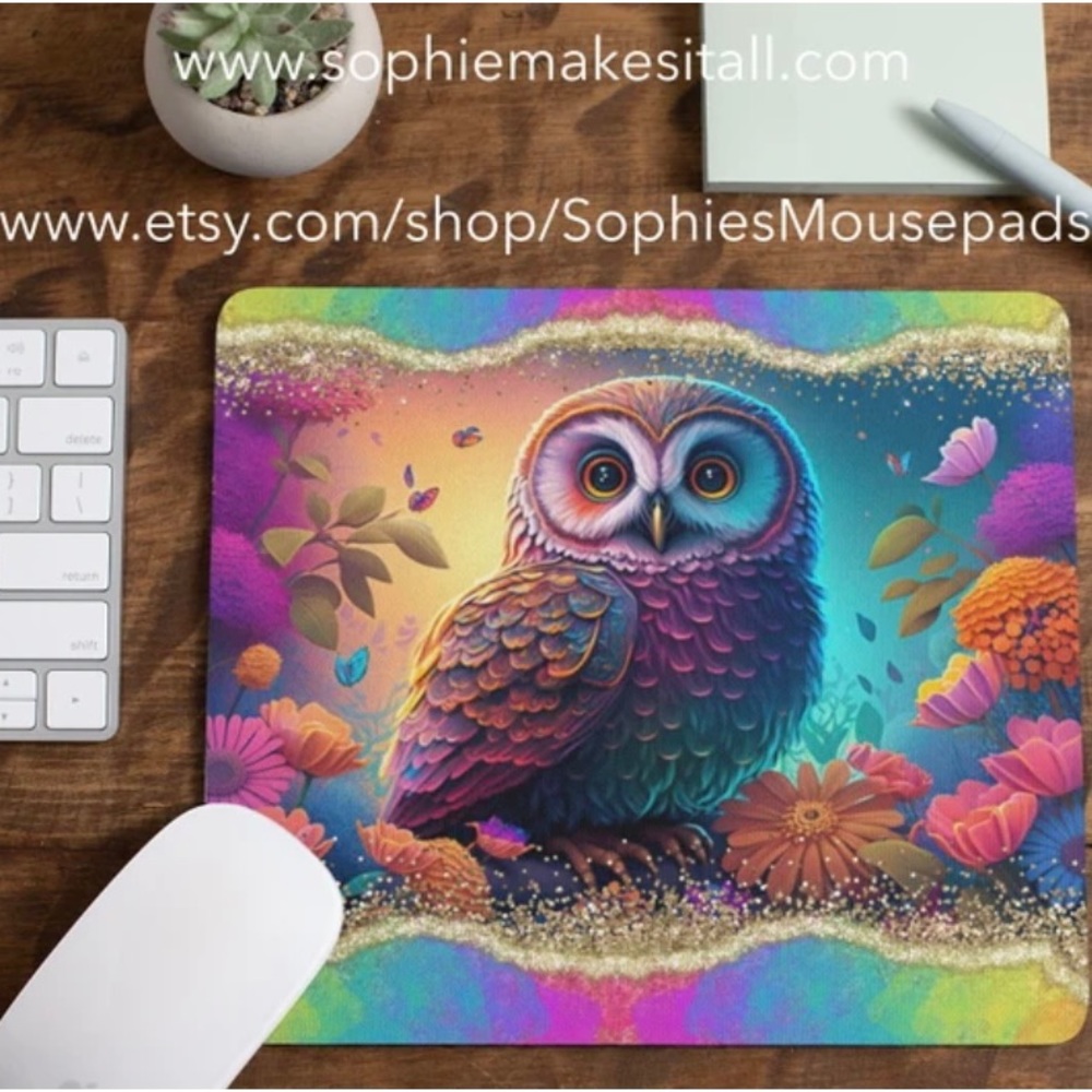 Custom made mouse pad